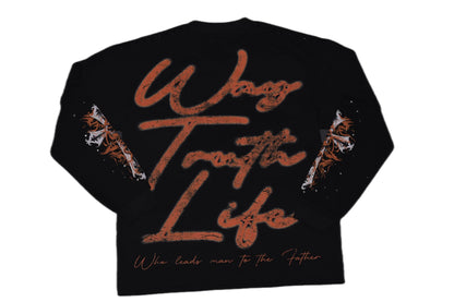 CRUCIFIXION | GOLD |GLAZA- Long Sleeve--05