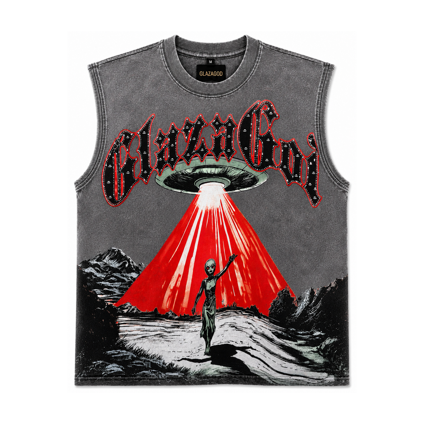 Nave – Heavyweight Acid Wash Sleeveless Tee