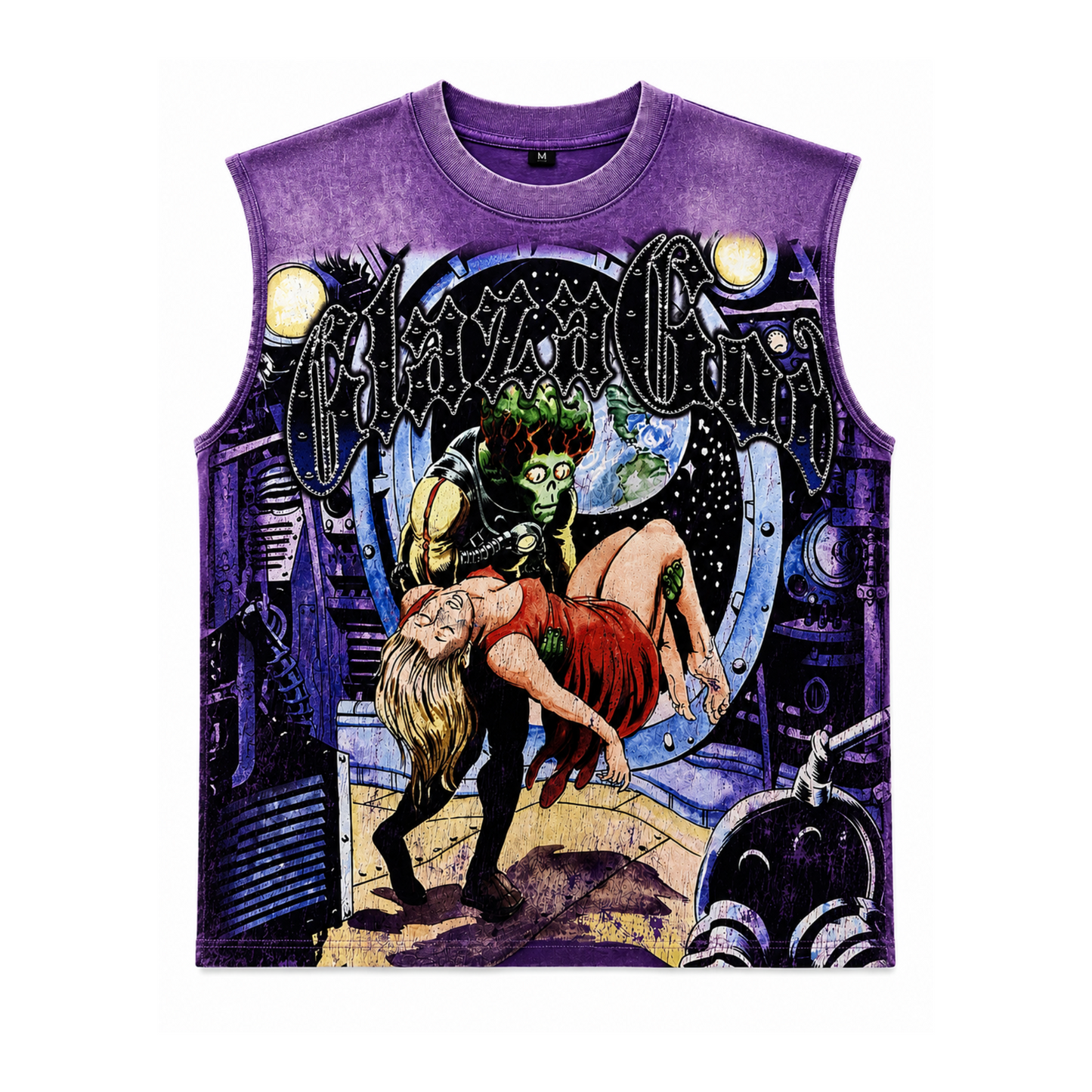 Support – Heavyweight Acid Wash Sleeveless Tee